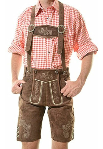 Imagen 3 de 5 de Lederhosen Alemán Munich, Traje Alemán, Ropa Tradicional