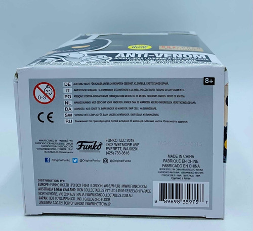 ### Funko Pop Marvel Anti Venom 401 Boxlunch Gitd Box Lunch# (Usado)