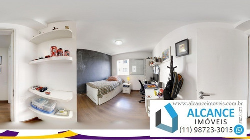 Imagem 5 de 30 de Apartamento À Venda 140 M² Com 3 Suítes E 3 Vagas - Alto Da Lapa - São Paulo/sp | Alcance Imóveis - Ap00163 - 34234874