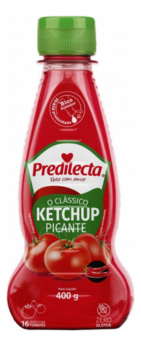 Ketchup Picante Bisnaga 400g Predilecta