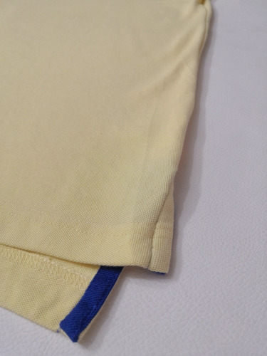 Playera Tipo Polo Us Polo Assn De Hombre Color Amarillo, Xl (Usado)