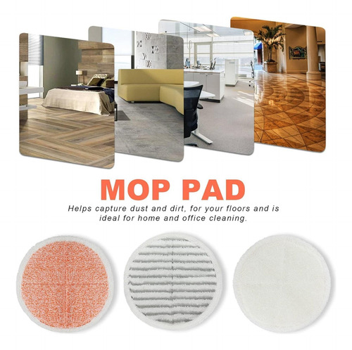 Almohadillas De Reemplazo Para Bissell Spinwave Mop: 16 Para