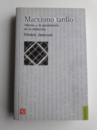 Marxismo Tardío - Fredric Jameson 