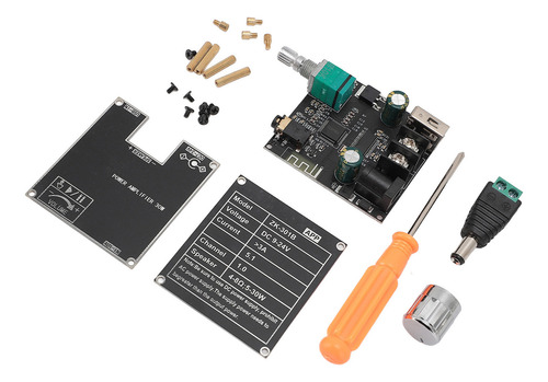 Módulo Amplificador De Potencia Zk-301b Mono 5.1 Placa 30w T