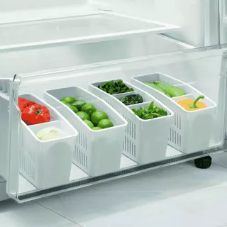Cajón de almacenamiento para frigorífico verduras cajones extraíbles para frigorífico estante organizador transparente para frigorífico Contenedor de cesta duradero para huevos frutas 