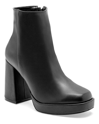 Bota Vaquera De Lady Paulina Para Mujer Negro 25501 T7