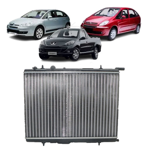 Radiador Todos Peugeot 207 2010 1.4 Flex