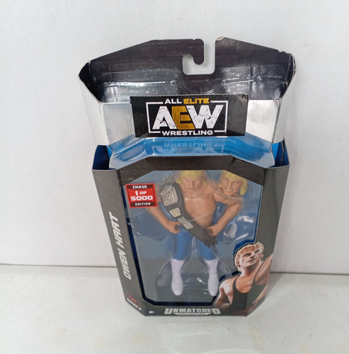 Figura Owen Hart Aew Serie 6 Unmatched Original (Usado)