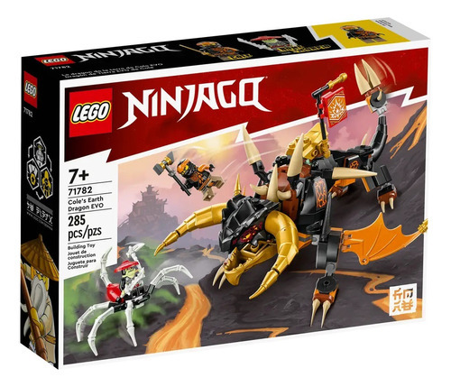 Lego Ninjago Dragon De Tierra Evo De Cole 285piezas Cantidad de piezas 285