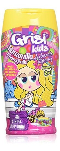 Grisi Kids 2 En 1 Manzanilla Chamomile Shampoo, 10.1 Onza