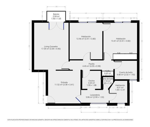 Imagen 25 de 25 de Departamento 3 Ambientes Con Dependencia Y Balcón - Balvanera