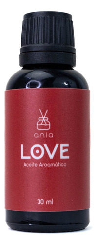 Aceite Aromático Love 30 Ml Para Aromaterapia