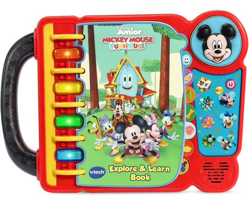 Disney Mickey Mouse Funhouse Explorar Y Aprender Libro