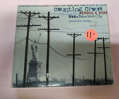 Cd Counting Crows Across A Wire Live In New York 2 Discos 
