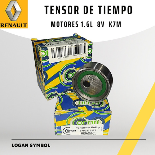 Tensor De Tiempo Para Renault Logan Symbol Motores K7m