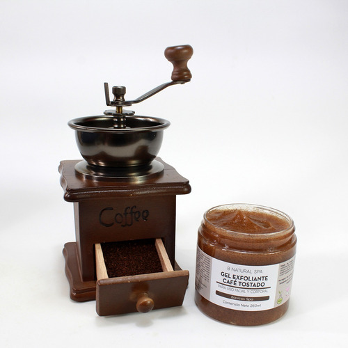 Imagen 5 de 8 de Gel Exfoliante De Café Tostado Anti-celulitis 250ml