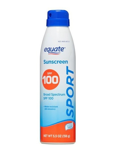 Bloqueador Protector Solar 100 Spf, 156gr, 15$