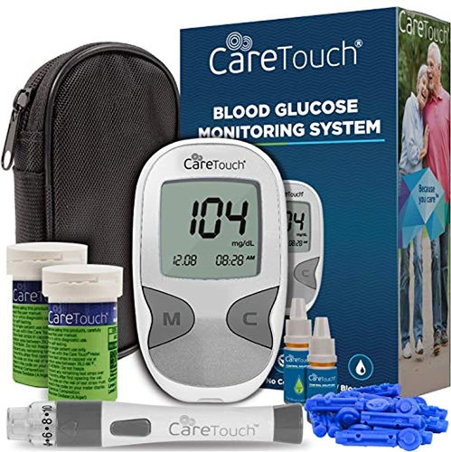 Kit De Pruebas De Diabetes Care Touch, Medidor De Glucosa Sa