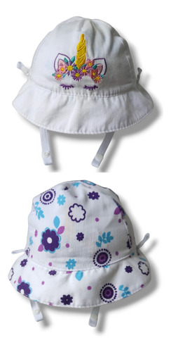 Gorro, Pava, Pesquero Niña Bebé, Talla 12-18 M (47-49 Cm)