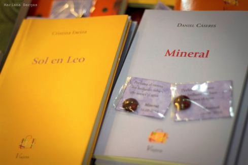 Libro Poesía Mineral Daniel Caseres Viajera Editorial