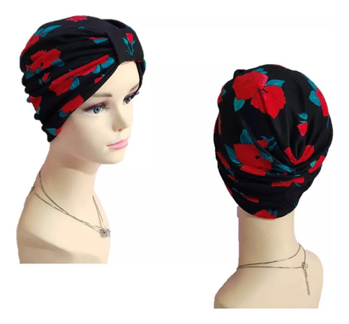 New 5 Turbantes Gorro Dama De Algodón Seda, Oncológico,