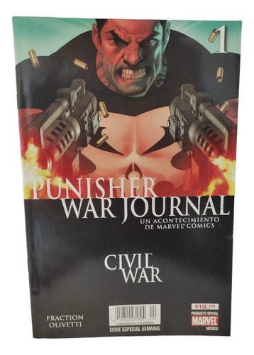 Civil War Punisher War Journal 01 Editorial Televisa