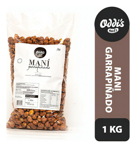 Maní Garrapiñado Oddi's Nuts X 1 Kilo