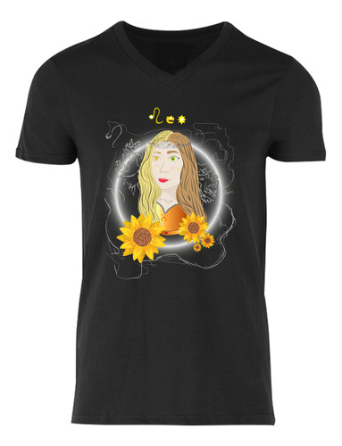 Playera Personalizada Signo Zodiacal Leo - Leo Girl