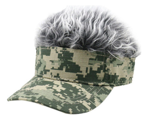 Gorra De Béisbol De Golf Sombrero De Visera Con Pelo Falso