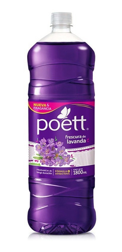 Limpiador De Pisos Poett Lavanda 1,8 L