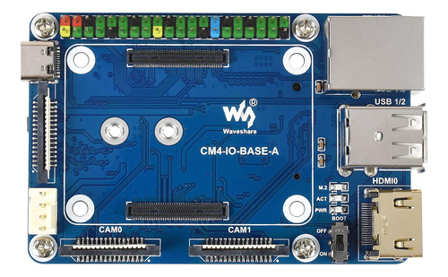 Waveshare Mini Placa Base (a) Disenada Para Raspberry Pi Com