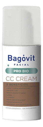 Bagovit Facial Pro Bio Crema Multiprotectora Perfeccionadora Momento De Aplicación Día/noche Tipo De Piel Todo Tipo De Piel