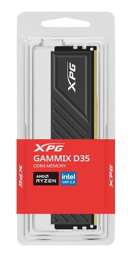 Memoria Ram 16gb Ddr4 3200mhz Adata Gammix D35 Negro