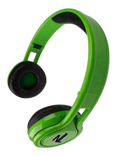 Fone De Ouvido Headphone Dobrável Energy Verde Hs112nl Newlink