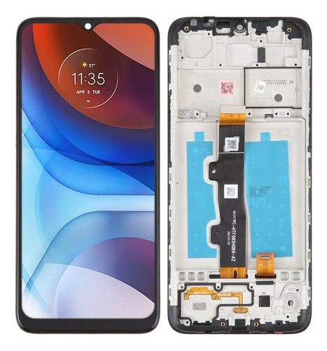 Pantalla Lcd Display Para Motorola  E7 Xt2095-1 Con Marco