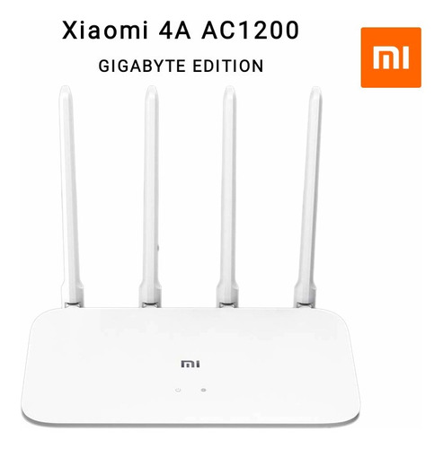 Router Xiaomi 4a Ac1200 Gigabit Versión 