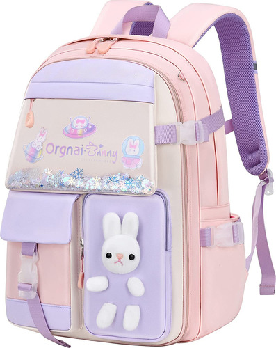 Para Mochila Kawai Con Forma De Conejo Con Bolsa For