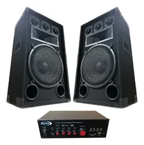 Comprar Combo Consola Potenciada Usb\u002Fsd\u002Fbt + Bafles 10´´