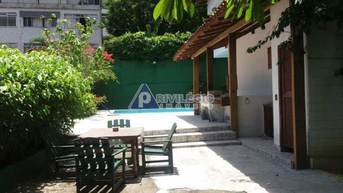 Casa De Rua À Venda, 4 Quartos, 2 Suítes, 2 Vagas, Laranjeiras - Rio De Janeiro/rj - 11264