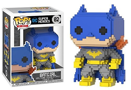 Funko 8 Bit Pop!dc Classic Batgirl (blue) Collectible Fig