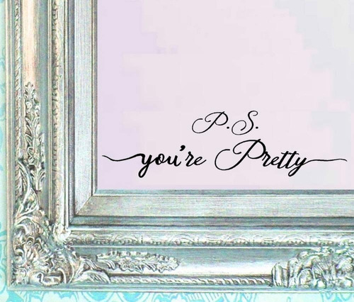 Berryzilla P.s You're Pretty Decal Mirror Maquillaje Mujer