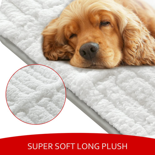 Alfombrilla Para Cama Para Perros, Suave Felpa, 21 Cm X 14 C