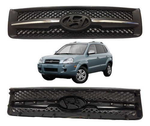 Parrilla Frontal Hyundai Tucson 2005-2009