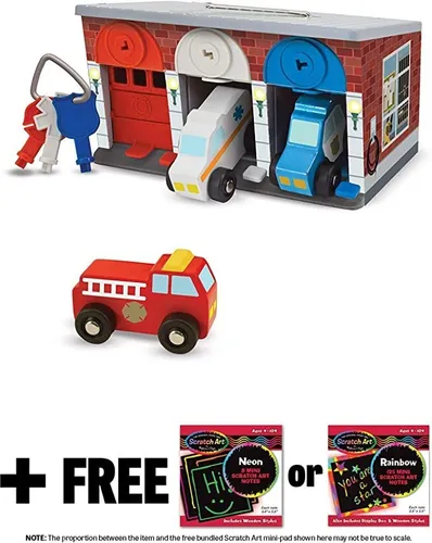 Melissa & doug lock and roll best sale rescue garage