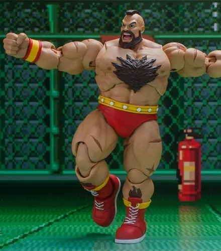 Boneco Zangief Street Fighter Storm Collectibles 1/12 Ryu