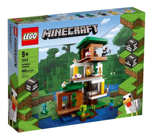 Blocos De Montar Casa Na Arvore Minecraft 168 Pçs L10