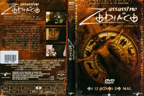 Assassino Do Zodiaco Dvd Original Novo Lacrado