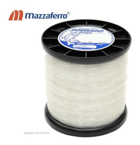 Imagem 2 de 2 de Bobina De Nylon 250g Marca Dourado Diâmetro 0.25mm