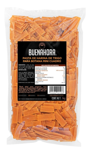 Pasta Para Preparar Chicharrón De Mini Cuadro Botana 1 Kg