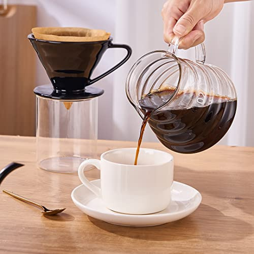 Yolife Pour Over Coffee Dripper, Pour Over Cone Coffee Maker